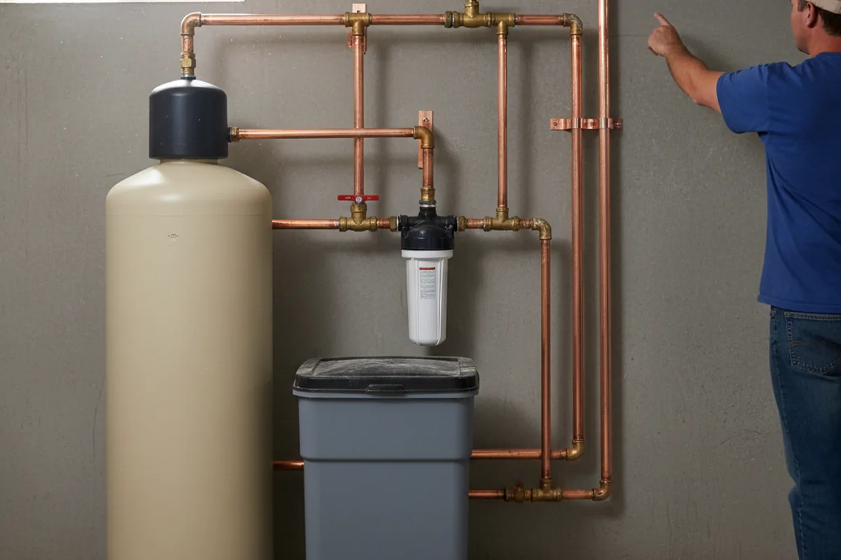 Whole-house water treatment system installed in Estill